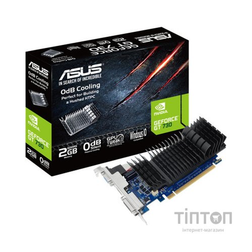 Відеокарта Asus GeForce GT730 Silent Nvidia 2048Mb GDDR5 64bit