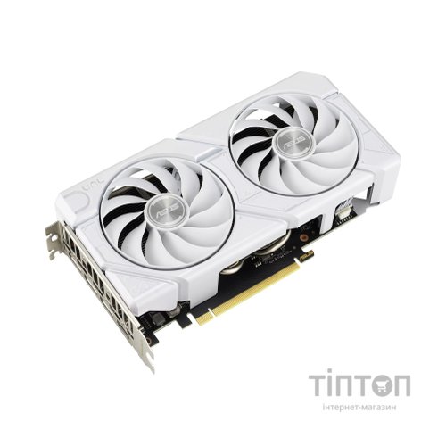 Відеокарта ASUS GeForce RTX4060 8Gb DUAL OC WHITE EVO (DUAL-RTX4060-O8G-EVO-WHITE)