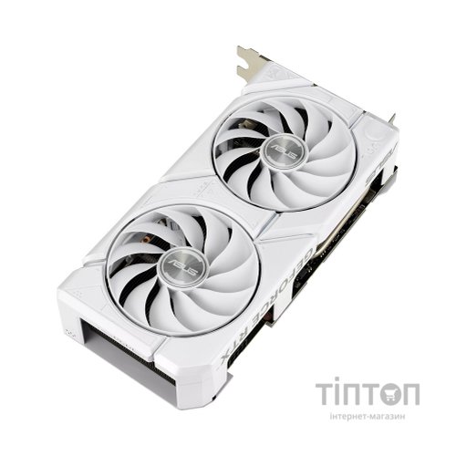 Відеокарта ASUS GeForce RTX4060 8Gb DUAL OC WHITE EVO (DUAL-RTX4060-O8G-EVO-WHITE)