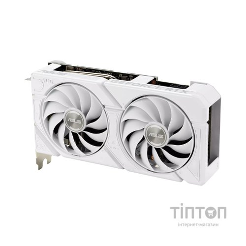 Відеокарта ASUS GeForce RTX4060 8Gb DUAL OC WHITE EVO (DUAL-RTX4060-O8G-EVO-WHITE)