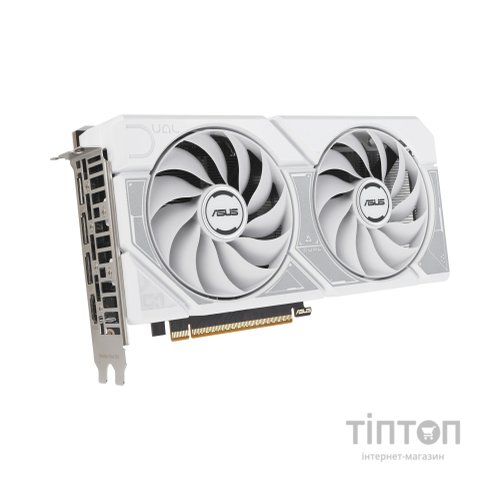 Відеокарта ASUS GeForce RTX5060 8Gb DUAL WHITE OC (DUAL-RTX5060-O8G-WHITE)