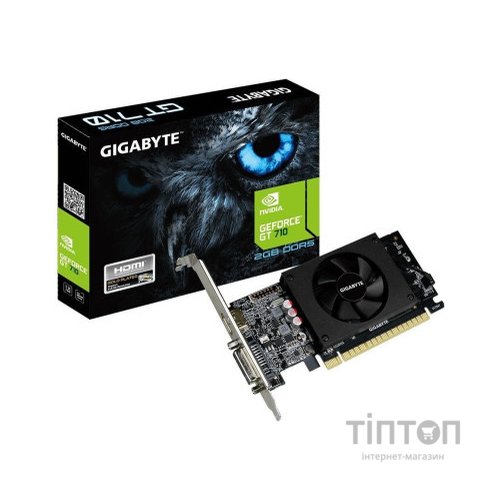 Відеокарта Gigabyte GT 710 Low Profile 2048Mb GDDR5 64bit