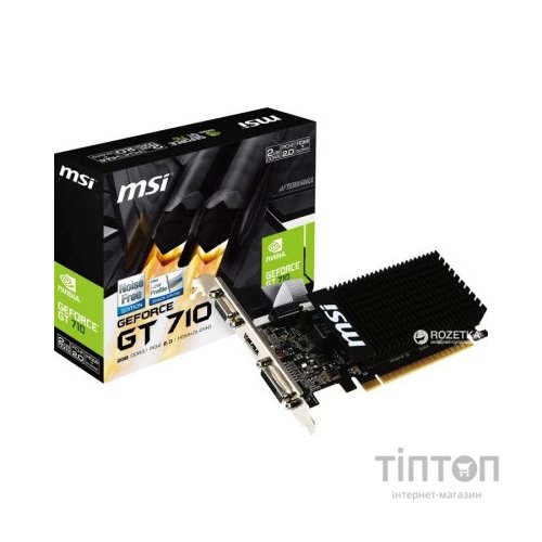 Відеокарта MSI GeForce GT710 Nvidia 2048Mb GDDR3 64bit