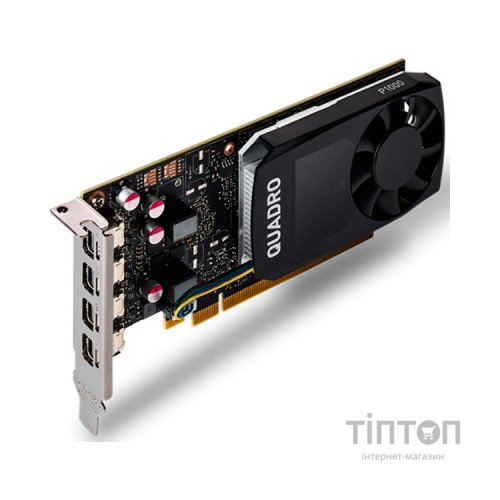 Відеокарта QUADRO P1000 4096MB PNY (VCQP1000V2-SB)
