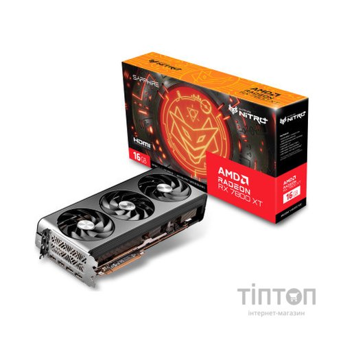 Відеокарта Sapphire Radeon RX 7800 XT 16GB NITRO+ (11330-01-20G)