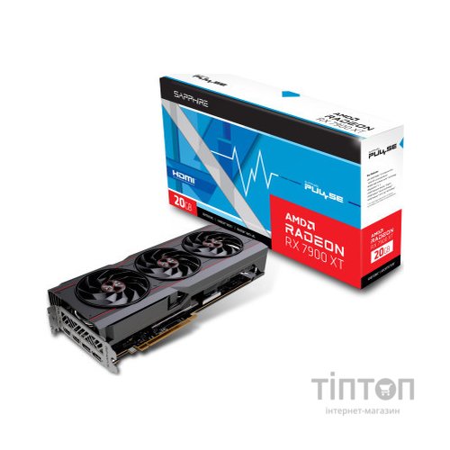 Відеокарта Sapphire Radeon RX 7900 XT 20GB PULSE (11323-02-20G)