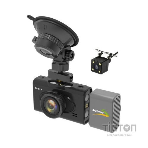 Відеореєстратор Aspiring Alibi 9 GPS, 3 Cameras, Speedcam (Aspiring Alibi 9 GPS, 3 Cameras, Speedcam)