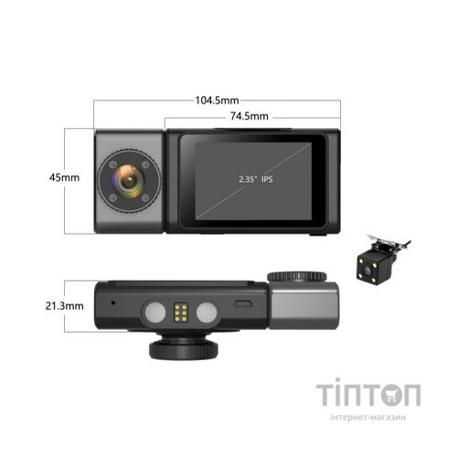 Відеореєстратор Aspiring Alibi 9 GPS, 3 Cameras, Speedcam (Aspiring Alibi 9 GPS, 3 Cameras, Speedcam)