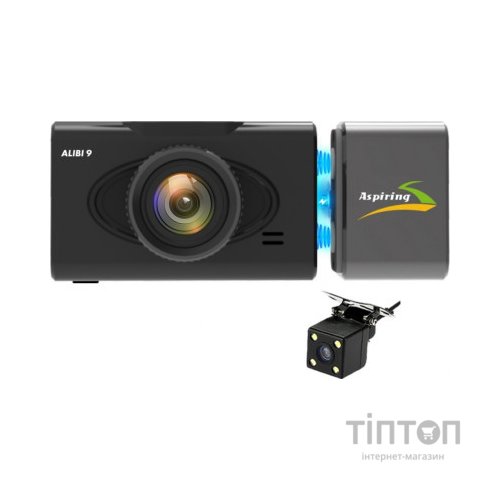 Відеореєстратор Aspiring Alibi 9 GPS, 3 Cameras, Speedcam (Aspiring Alibi 9 GPS, 3 Cameras, Speedcam)