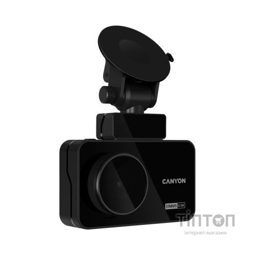Відеореєстратор Canyon DVR40GPS UltraHD 4K 2160p GPS Wi-Fi Black (CND-DVR40GPS)