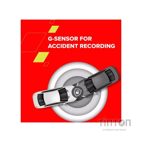 Відеореєстратор Canyon DVR40GPS UltraHD 4K 2160p GPS Wi-Fi Black (CND-DVR40GPS)