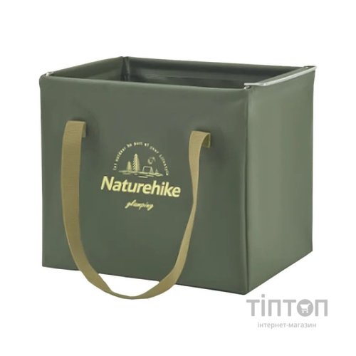 Відро складне Naturehike CNH22SN002 ПВХ 20л Moss Green (6927595794951)