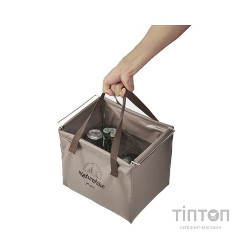 Відро складне Naturehike CNH22SN002 ПВХ 20л Tan (6927595795132)