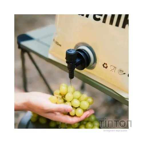 Відро складне Naturehike CNK2450CF027 для води 10 л, жовте (6927595798355)
