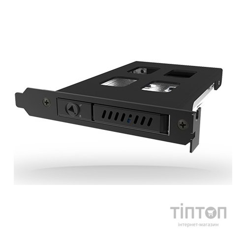 Відсік для накопичувача CHIEFTEC Backplane CMR-125, 1x2.5" HDD/SSD,1x PCI Slot,SATA,чорний,RETAIL