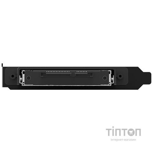 Відсік для накопичувача CHIEFTEC Backplane CMR-125, 1x2.5" HDD/SSD,1x PCI Slot,SATA,чорний,RETAIL