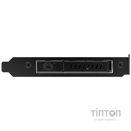 Відсік для накопичувача CHIEFTEC Backplane CMR-125, 1x2.5" HDD/SSD,1x PCI Slot,SATA,чорний,RETAIL