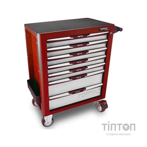 Візок з інструментом Toptul Pro-Plus в інструментальному візку 7 секцій 305 од. червона (GCAJ305H)