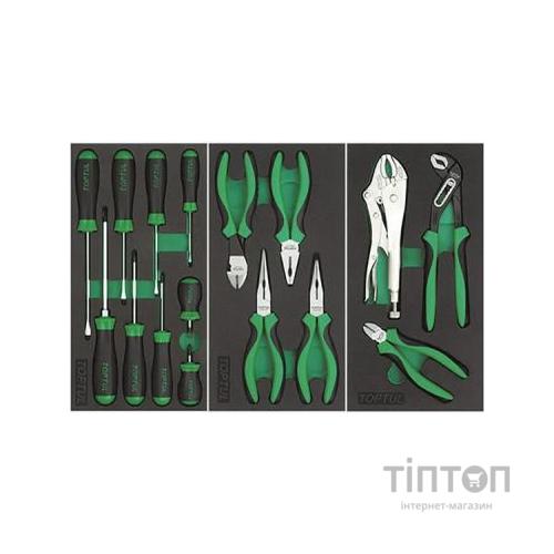 Візок з інструментом Toptul в інструментальному візку 7 секцій 133 од. червона (GV-13306)