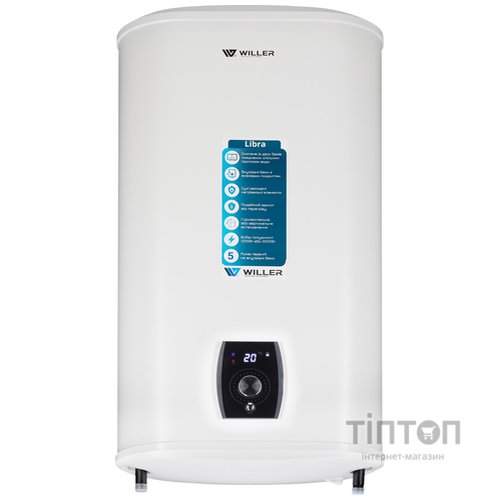 Водонагрівач Willer EVH100DRI-Libra серія Libra