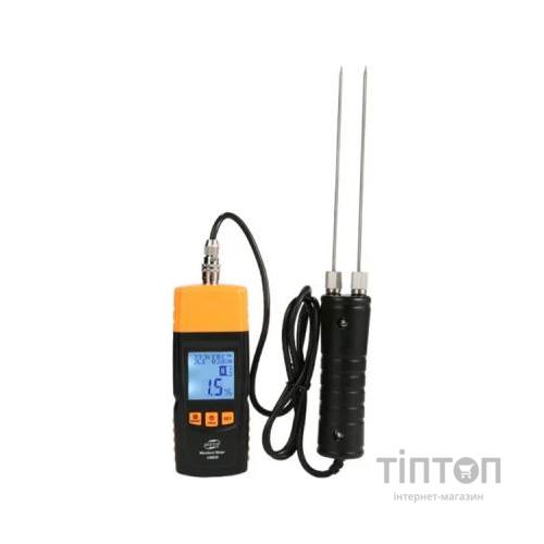 Вологомір Benetech електронний для деревини, виносний щуп (28 порід, 4 типи) (GM620)