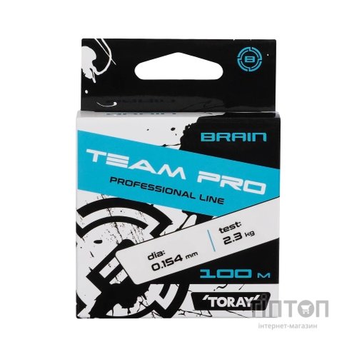 Волосінь Brain Team Pro 100m 0.154mm 2.3kg (1858.26.95)