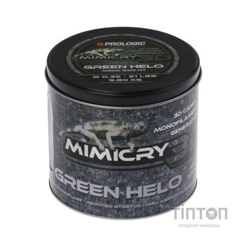 Волосінь Prologic Mimicry Green Helo 1000m 0.35mm 21lb/9.8kg (1846.12.80)