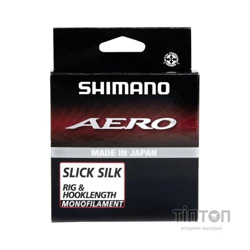 Волосінь Shimano Aero Slick Silk Rig/Hooklength 100m 0.240mm 5.28kg (2266.58.56)