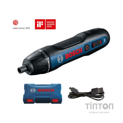 Викрутка акумуляторна Bosch GO 2 (0.601.9H2.103)