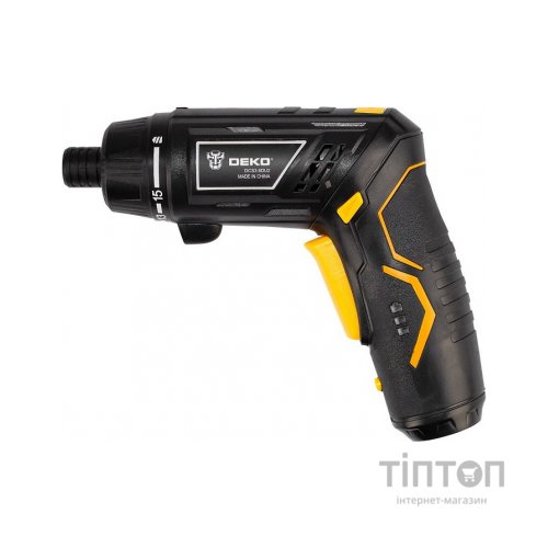 Викрутка акумуляторна Deko DCS3.6DU2-S1