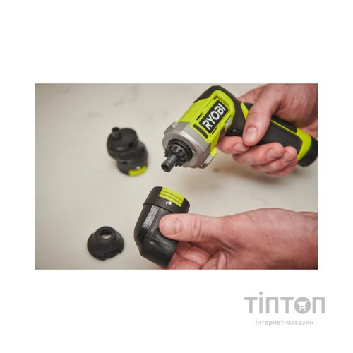Викрутка акумуляторна Ryobi RSD4-120T 4В, USB, Lithium, 1х2Ah, 5Нм, 200об/хв, кейс, 10 насадок (5133006210)