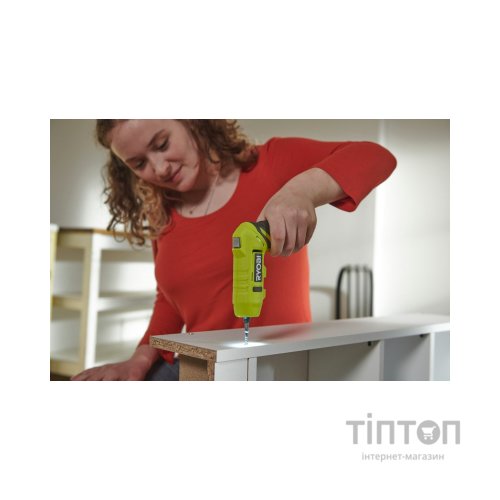 Викрутка акумуляторна Ryobi RSDP4-120G 4В, USB, Lithium, 1х2Ah, 5Нм, 200об/хв, поворотна ручка (5133005958)