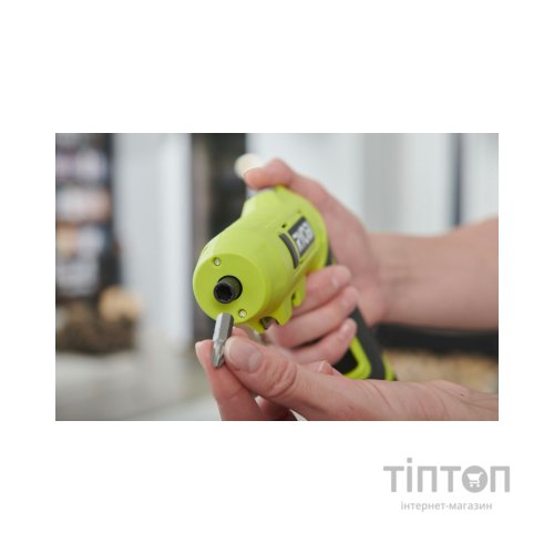 Викрутка акумуляторна Ryobi RSDP4-120G 4В, USB, Lithium, 1х2Ah, 5Нм, 200об/хв, поворотна ручка (5133005958)