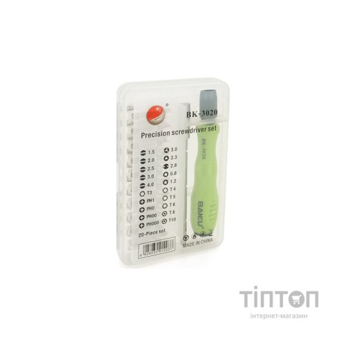 Викрутка Bakku BK-3020 20in1, Box (BK-3020)
