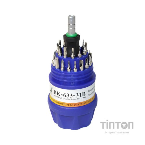 Викрутка Bakku BK-633-31B, 30in1 (BK-633-31B)