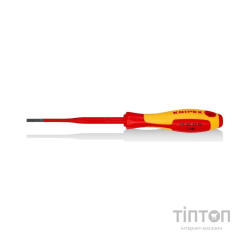 Викрутка KNIPEX для гвинтів з шліцьовими головками (98 20 35 SL)