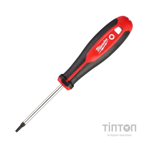Викрутка Milwaukee магнітна з трьохгранною рукояттю T15x75 (4932471800)