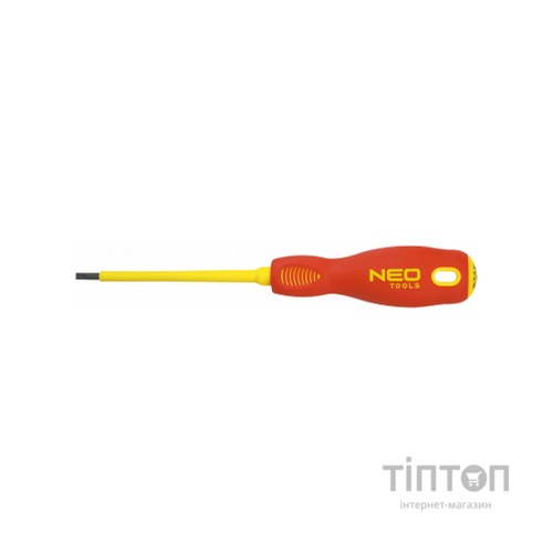 Викрутка Neo Tools шліцева 3.0 x 100 мм, (1000 В), CrMo (04-052)