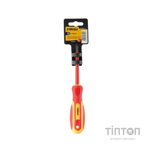 Викрутка Sigma діелектрична хрестова PH1x80мм 1000В CrV (4008141)