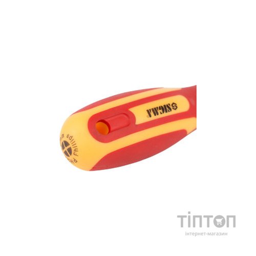 Викрутка Sigma діелектрична хрестова PH2x100мм 1000В CrV (4008161)