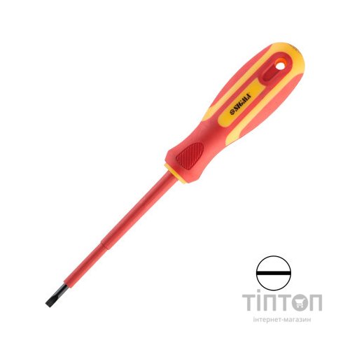 Викрутка Sigma діелектрична шліцьова SL4.0x100мм 1000В CrV (4008031)