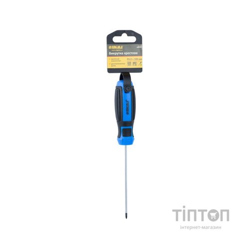 Викрутка Sigma хрестова PH 0x100мм CrV Mega (4009321)