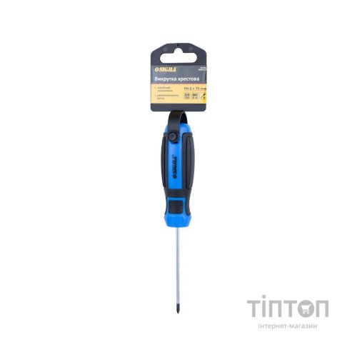 Викрутка Sigma хрестова PH 0x75мм CrV Mega (4009311)