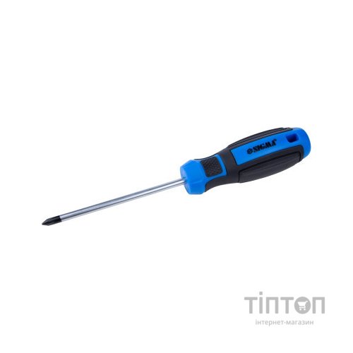 Викрутка Sigma хрестова PH 1x100мм CrV Mega (4009371)