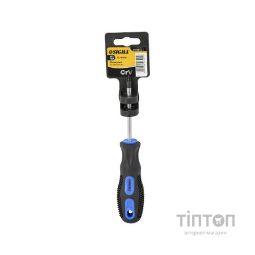 Викрутка Sigma хрестова PH1x75мм СrV (4006521)
