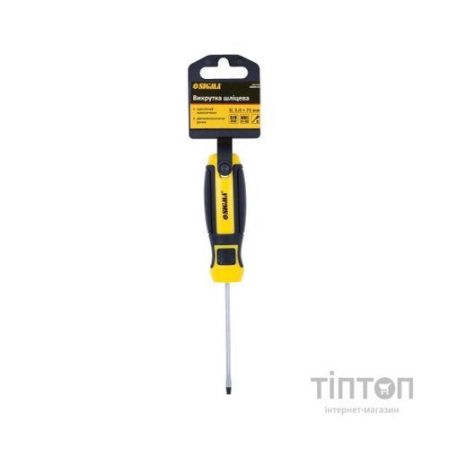 Викрутка Sigma шліцева SL 3.0x75мм CrV Mega (4009151)