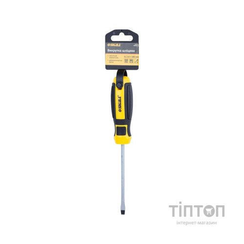 Викрутка Sigma шліцева SL 5.0x100мм CrV Mega (4009211)
