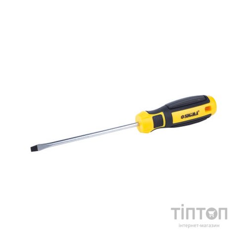 Викрутка Sigma шліцева SL 5.0x125мм CrV Mega (4009221)