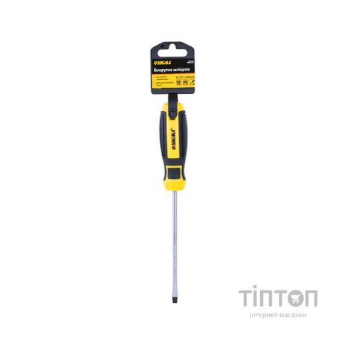 Викрутка Sigma шліцева SL 5.0x125мм CrV Mega (4009221)