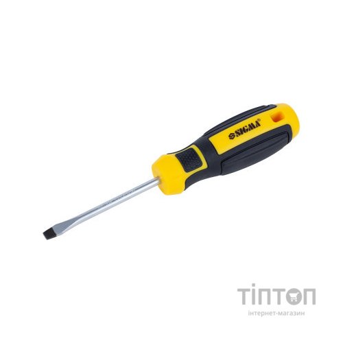 Викрутка Sigma шліцева SL 5.0x75мм CrV Mega (4009201)